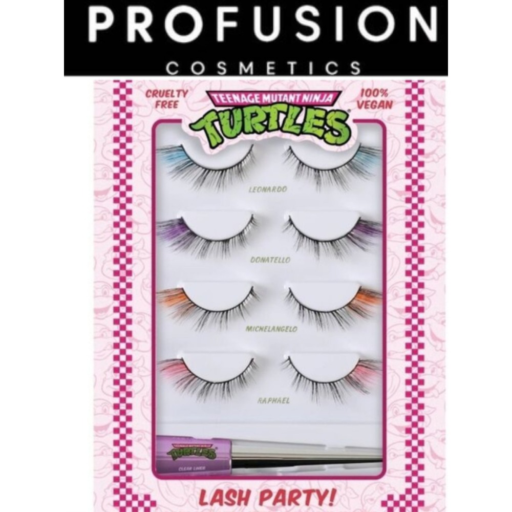 Profusion Cosmetics X  Teenage Mutant Ninja Turtles Lash Party Set